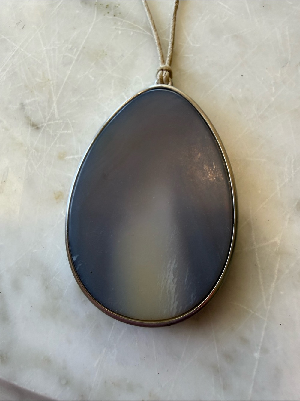 J. Jill Stone Pendant Necklace with Neutral Cord